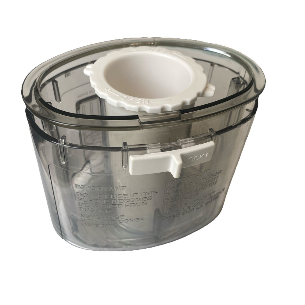 Cuisinart Food Processor DLC-8 Replacement Pusher Chute Sleeve DLC-018BGTX